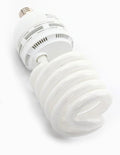 85W E27 5600K fluorescent spiral bulb with ribbed screw base