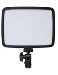 Lampa foto-video LED bicolor Tolifo PT F36B, panou luminos, cadru negru.