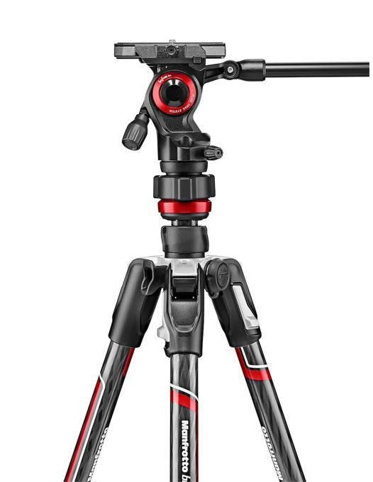 Manfrotto Befree Live Kit Trepied Video Carbon Twist - View 4