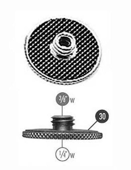 Manfrotto adaptor 1/4 in 3/8 - View 2