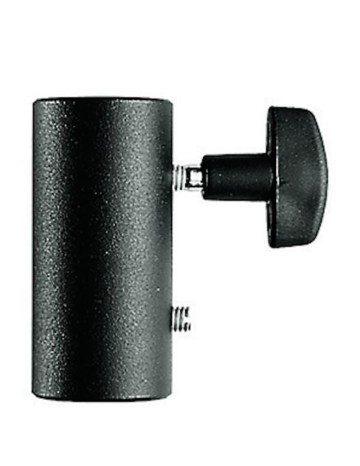 Adaptor dublu Manfrotto 5/8 tip mamă, cilindru metalic cu racord filetat