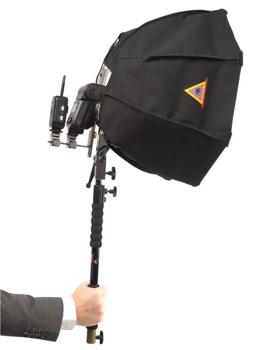 Photoflex dispozitiv prindere blitz si softbox - View 2