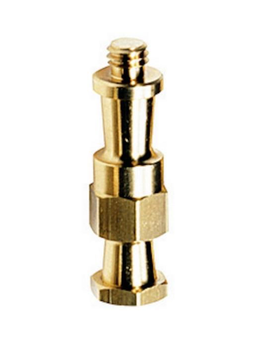 Adaptor Manfrotto tip spigot, metal auriu, cu filet