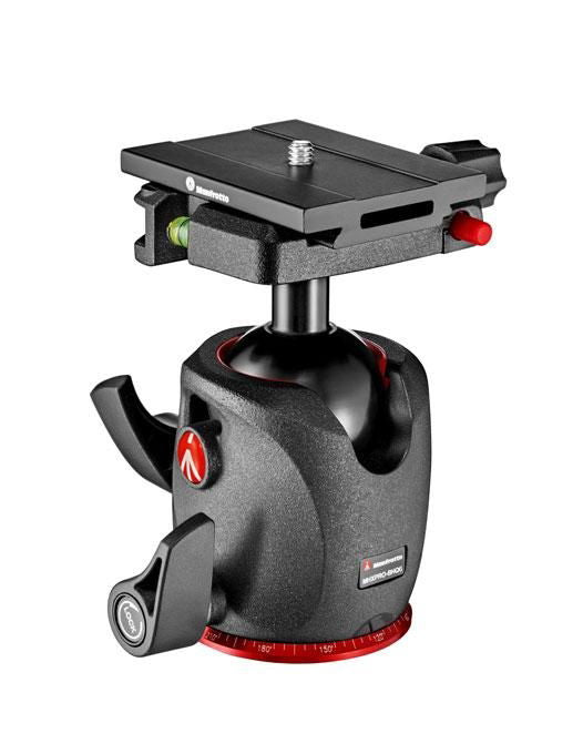 Manfrotto XPRO cap trepied foto bila cu Top Lock - View 1
