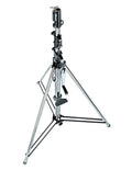 Manfrotto Black Steel Wind Up Stand 087NWB - View 1