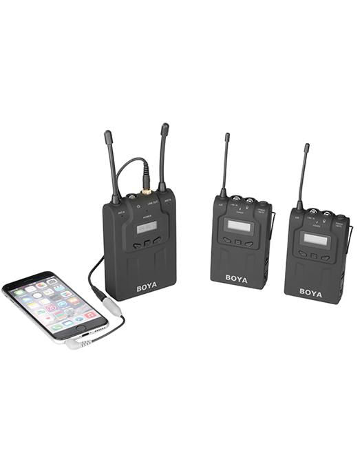 Boya BY-WM8 PRO K2 lavaliera dubla wireless - View 2