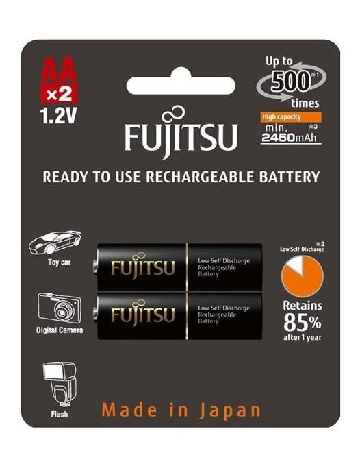 Fujitsu Acumulator Black Pro 2 x AA, 2450mAh - View 1