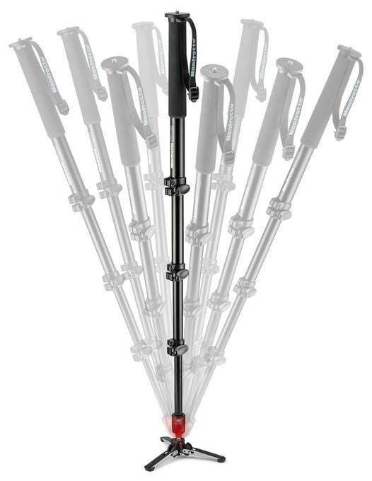 Manfrotto MVMXPROA4 Monopied video fluid - View 3