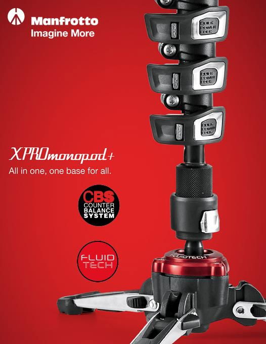 Manfrotto MVMXPROA4 Monopied video fluid - View 4