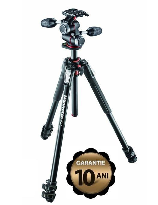 Manfrotto 190XPRO3-3W trepied foto cu cap 3Way - View 2