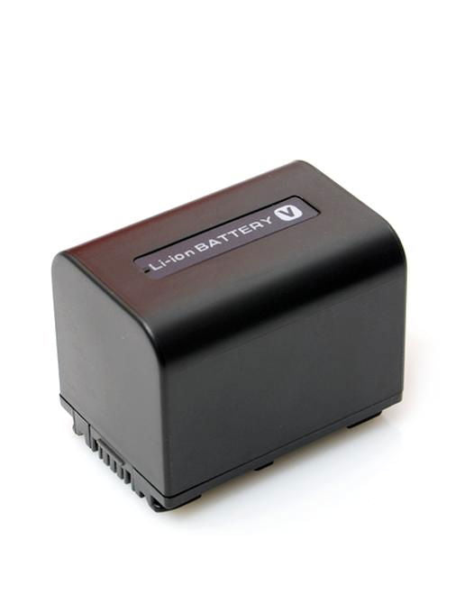 NP-FV70 Li-ion battery pack, dark casing with contact terminals