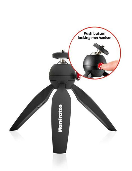 Resigilate: Manfrotto Pixi mini trepied foto Negru - View 2