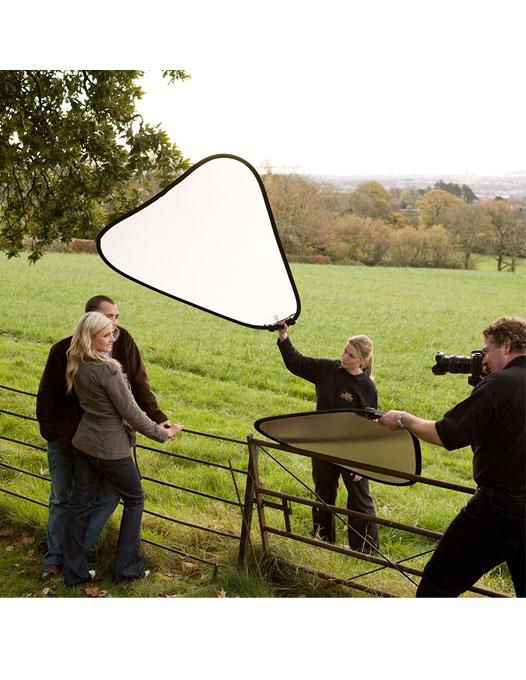 Lastolite Kit Reflector Trigrip Gold/White 120 cm - View 3
