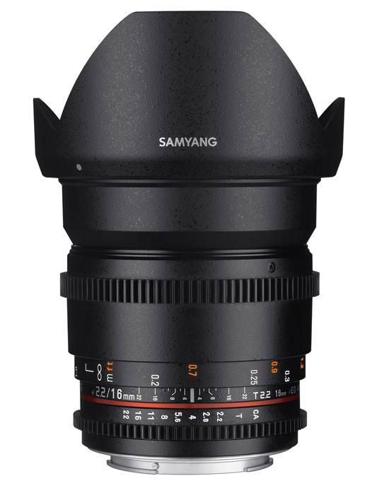 Samyang 16mm T2.2 Nikon VDSLR - View 1