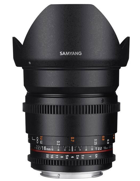 Samyang 16mm T2.2 Nikon VDSLR - View 1