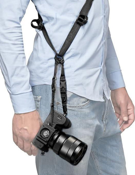 Gitzo SlingStrap curea din piela naturala cu placuta quick release - View 5