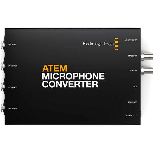 Blackmagic Design ATEM convertor pentru microfon - View 1