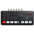 ATEM SDI Pro ISO switcher front panel with button controls and numbered keys