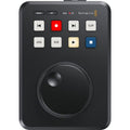 HyperDeck Shuttle HD front panel with jog wheel, buttons, and SD card slot