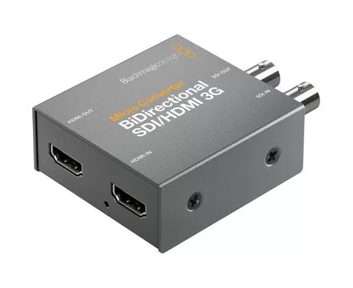 Bidirectional SDI/HDMI 3G micro converter with HDMI ports