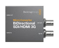 Micro Converter BiDirectional SDI/HDMI 3G with HDMI OUT/IN and SDI OUT/IN ports