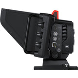 Studio Camera 4K Pro G2 side panel with HDMI, SDI Out, Ethernet, and 4K label