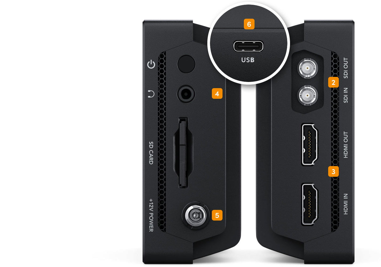 Blackmagic Video Assist 5" 12G HDR Recorder/Monitor - View 5
