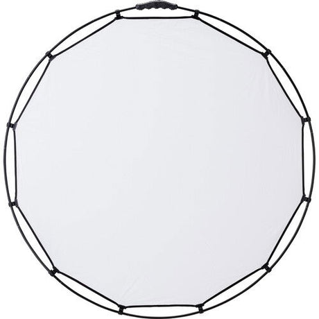 Blenda difuzie HaloCompact Plus, cadru circular negru, pânză albă
