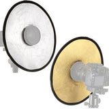 Blenda rotunda decupata 2in1 gold-silver 30cm - View 1