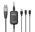 Adaptor audio BOYA BY-BCA70, cablu cu conectori pentru dispozitive mobile