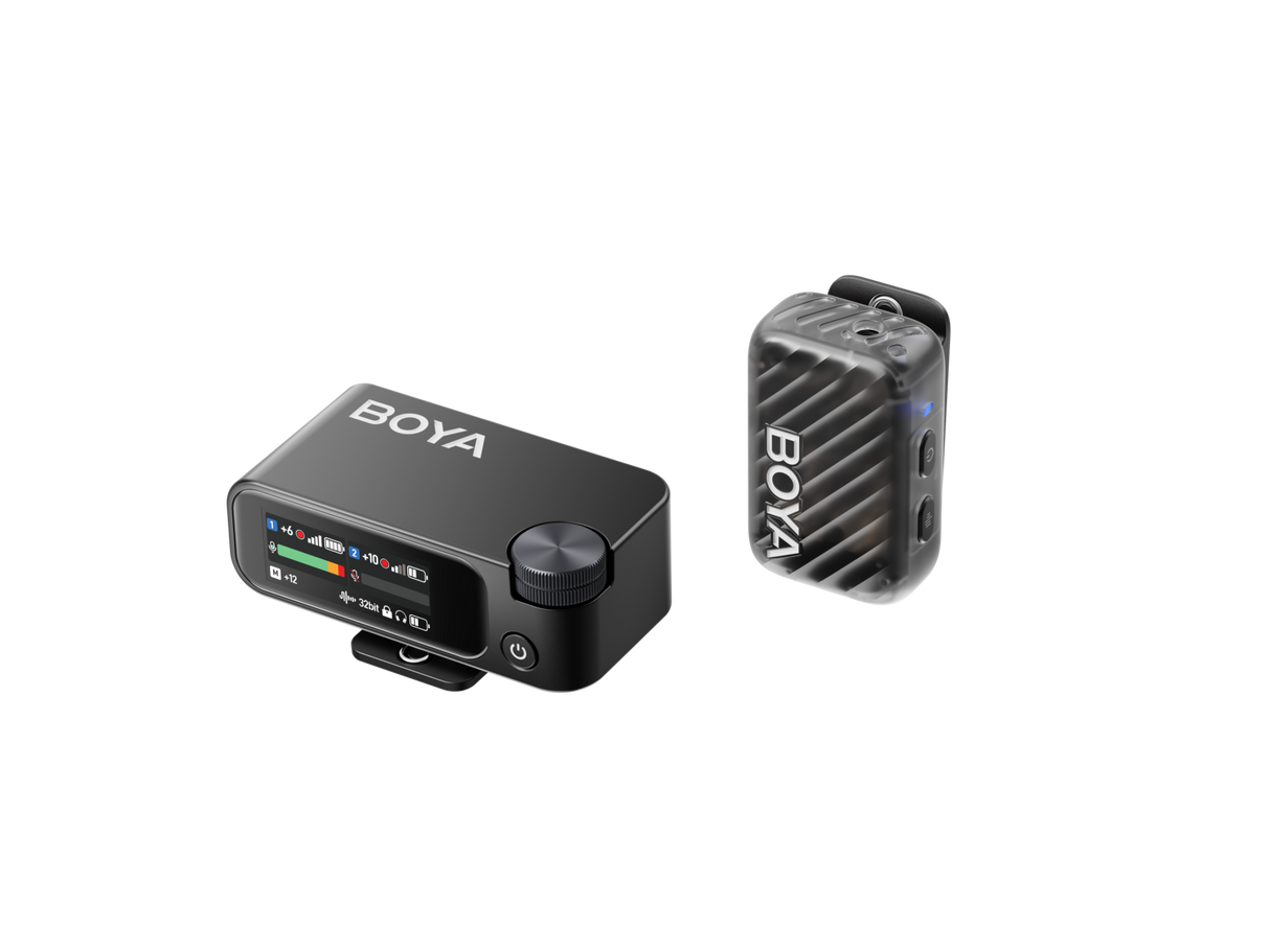 Boya BOYAMIC 2 sistem de microfoane wireless dual, 32 bit (include 2 lavaliere cu fir) - View 2