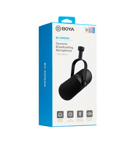 Boya BY-DM500 microfon dinamic de broadcast/podcast - View 5