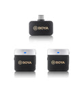 Receptor wireless dublu pentru smartphone, carcasă neagră cu conector metalic