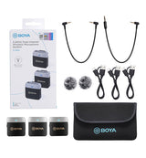 Boya BY-M1V2 Lavaliera wireless dubla - View 5