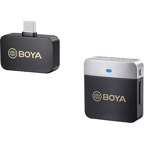 Transmițător lavalier wireless USB‑C negru