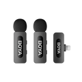 Boya BY-V2 Sistem de microfon wireless dubla ultracompacta pentru iOS (lightning) - View 1