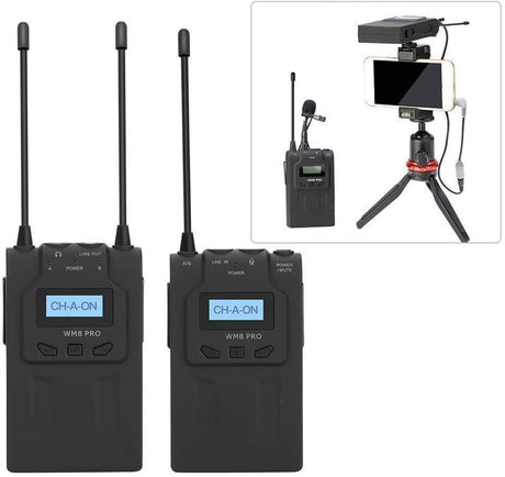 Boya BY-WM8 PRO K2 lavaliera dubla wireless - View 4