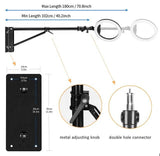 Brat telescopic de perete 90-180cm - View 2