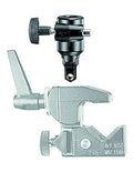 Bucșă de 16 mm Manfrotto, adaptor metalic cu filet și clemă