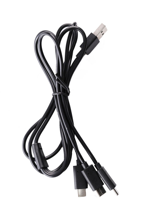 Cablu USB 3.0 la USB Type-C, cablu negru cu conector USB-A și USB-C