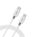 Cablu USB-C la USB-C 2 m, conectori USB-C, încărcare și sincronizare PD
