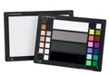 ColorChecker Video chart with colored square patches on black display panel
