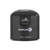 Black Display SL colorimeter front view with DISPLAY SL text and powered by X-Rite