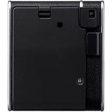 Instax Mini 40 instant camera back, black panel with strap mount