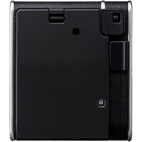 Instax Mini 40 instant camera back, black panel with strap mount