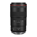 Black RF 100mm macro lens with SA control ring and textured grip