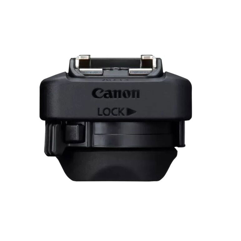 Multi-function shoe adapter, black AD-E1 with locking rails