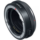 Lens mount control adapter ring, black with textured grip and metal contacts