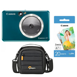 Canon camera foto instant Zoemini S2 Dark Teal cu husa si hartie (20) - View 1