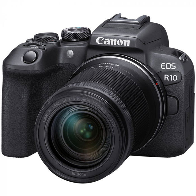 Aparat foto Canon EOS R10 negru cu obiectiv 18-150mm